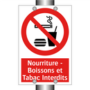 Nourriture - Boissons et Tabac Interdits