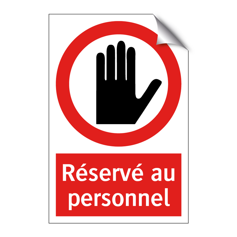Réservé au personnel