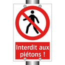 Interdit aux piétons !