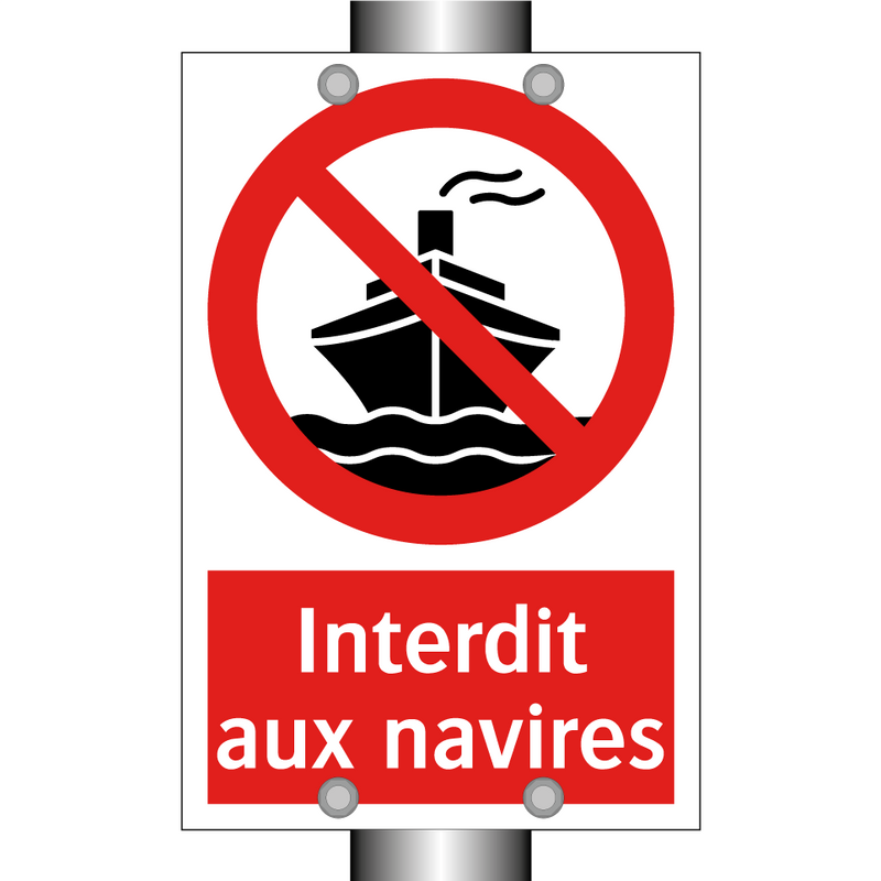 Interdit aux navires