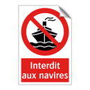 Interdit aux navires