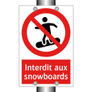 Interdit aux snowboards
