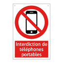 Interdiction de téléphones portables