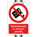 Ravitaillement en essence interdit