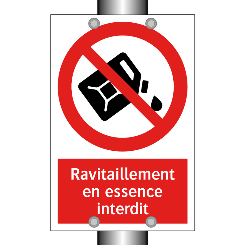 Ravitaillement en essence interdit
