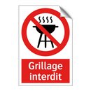 Grillage interdit