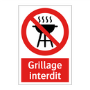 Grillage interdit