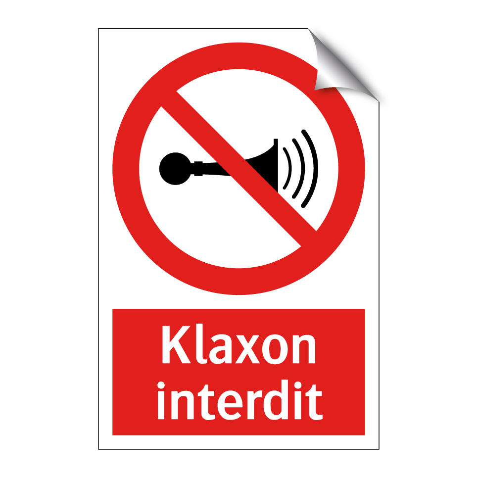 Klaxon interdit