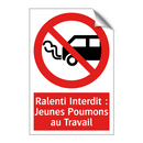 Ralenti Interdit : Jeunes Poumons au Travail