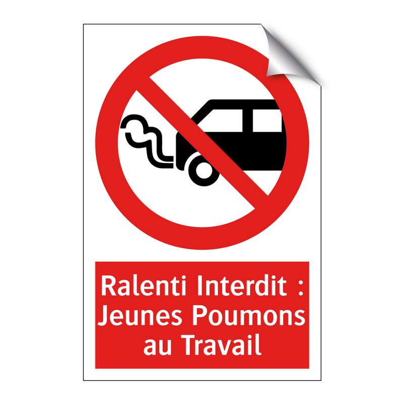 Ralenti Interdit : Jeunes Poumons au Travail
