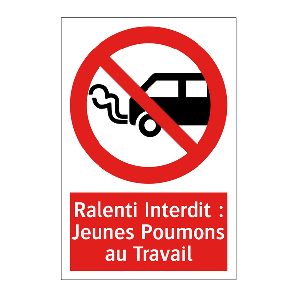 Ralenti Interdit : Jeunes Poumons au Travail