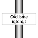 Cyclisme interdit