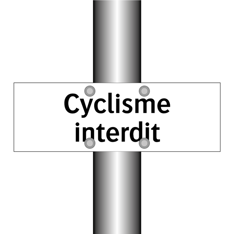 Cyclisme interdit