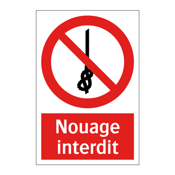 Nouage interdit