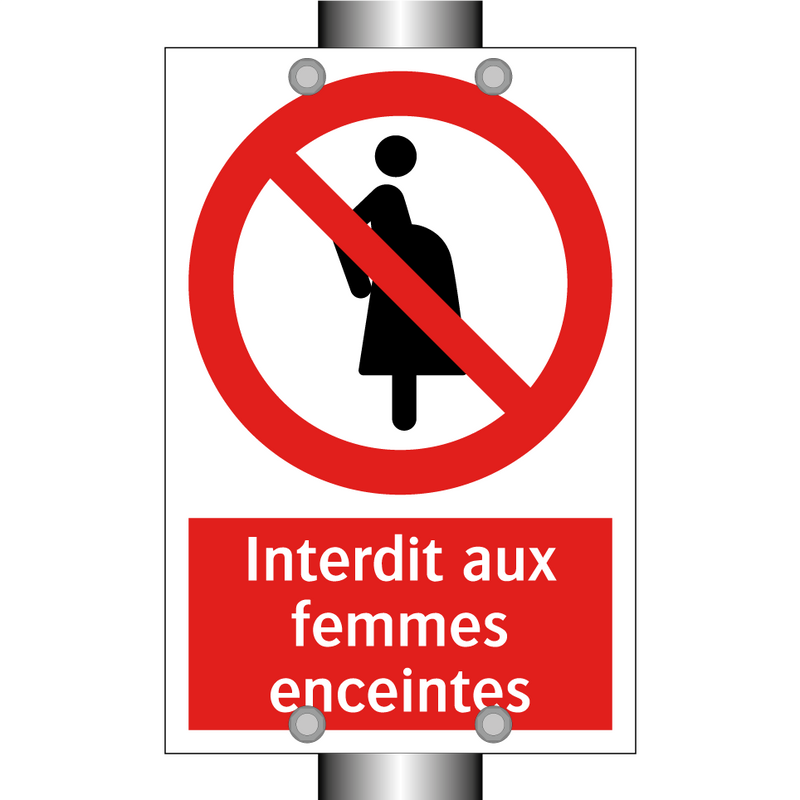 Interdit aux femmes enceintes