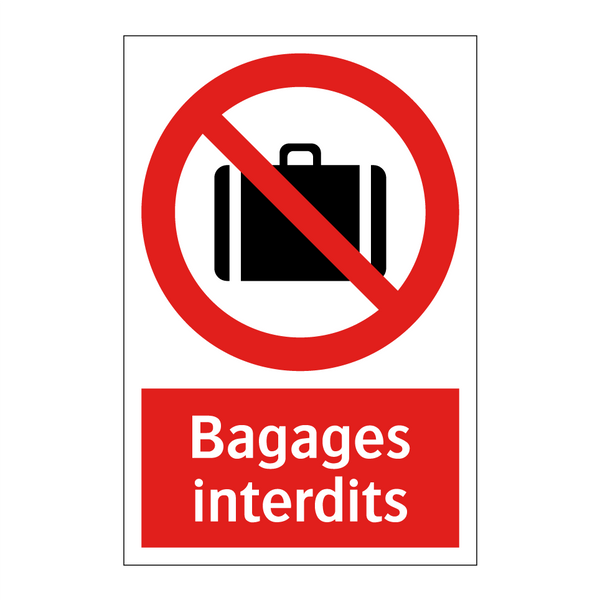Bagages interdits