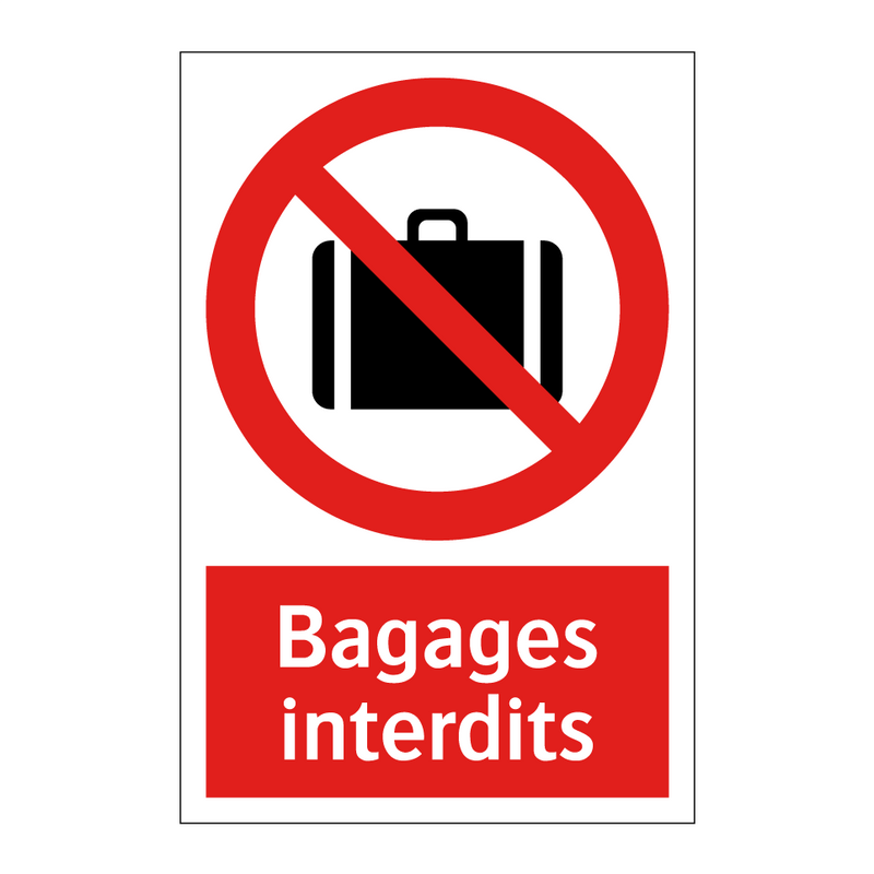 Bagages interdits