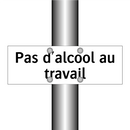 Pas d'alcool au travail