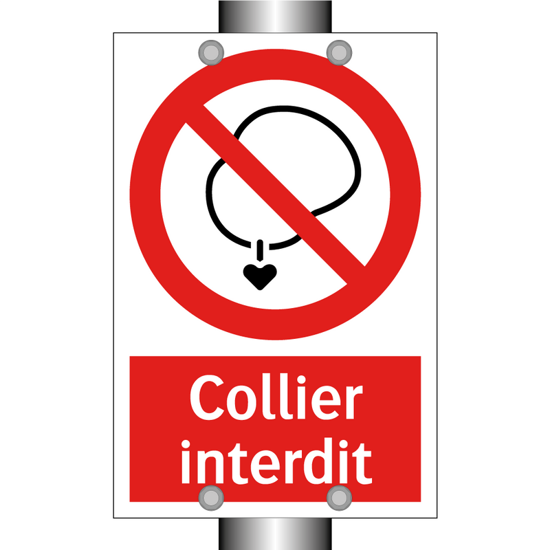 Collier interdit