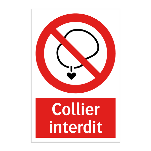 Collier interdit