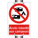 Accès interdit aux campeurs