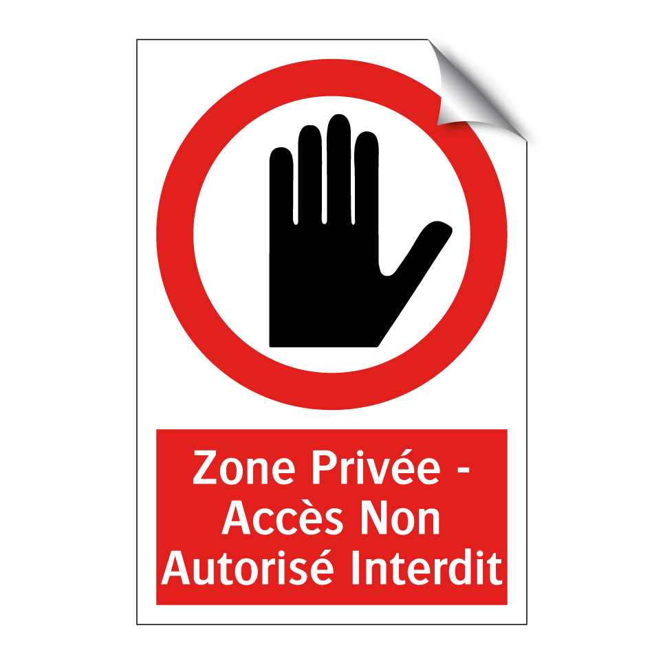 Zone Privée - Accès Non Autorisé Interdit