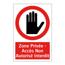 Zone Privée - Accès Non Autorisé Interdit
