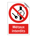 Métaux interdits