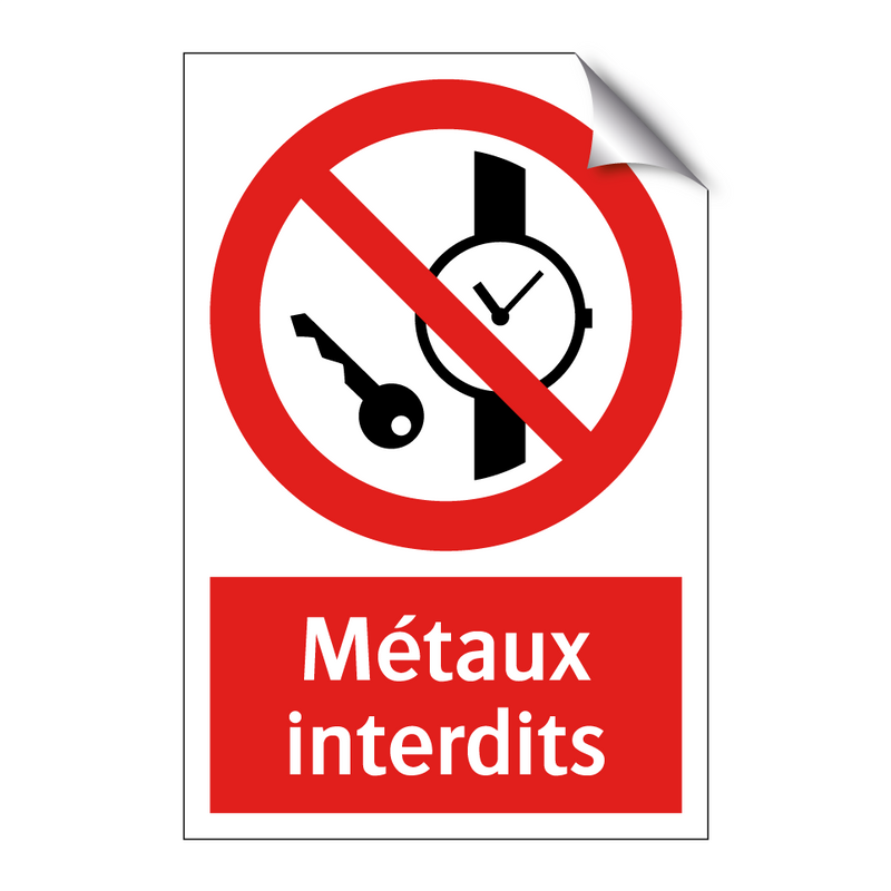 Métaux interdits