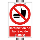 Interdiction de boire ou de manger