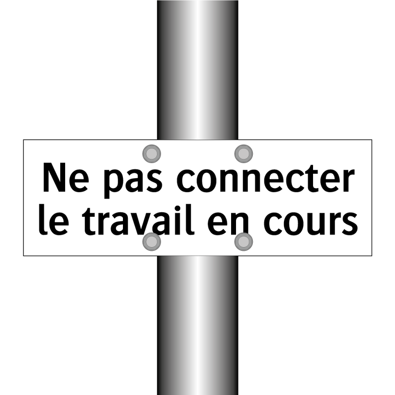 Ne pas connecter le travail en cours