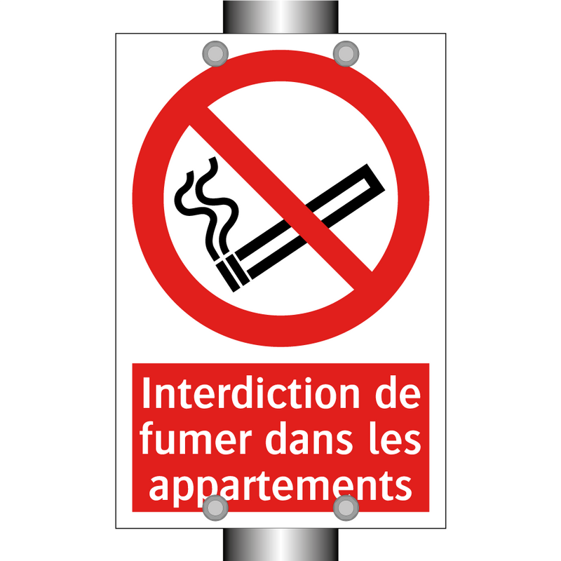 Interdiction de fumer dans les appartements