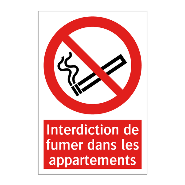 Interdiction de fumer dans les appartements
