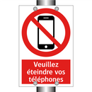 Veuillez éteindre vos téléphones