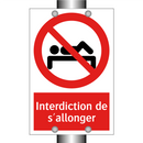 Interdiction de s'allonger