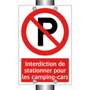 Interdiction de stationner pour les camping-cars
