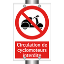 Circulation de cyclomoteurs interdite