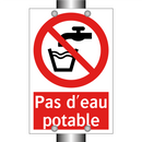Pas d'eau potable