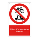 Vélos/Cyclomoteurs Interdits