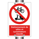 Stationnement de vélos et cyclomoteurs interdit