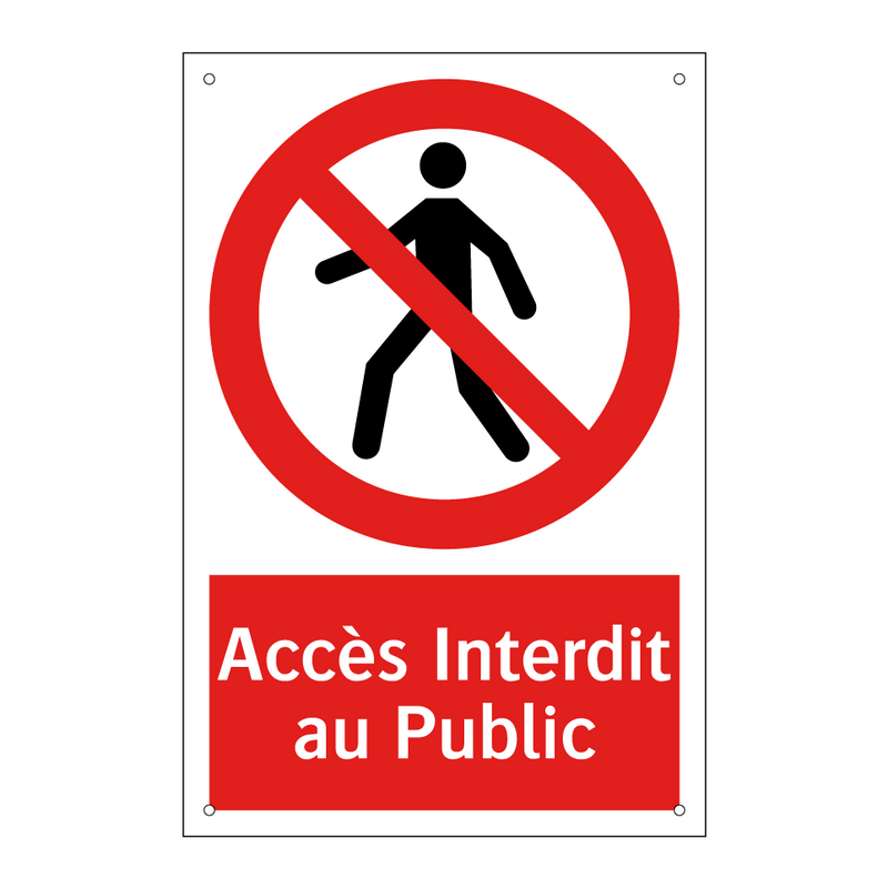 Accès Interdit au Public