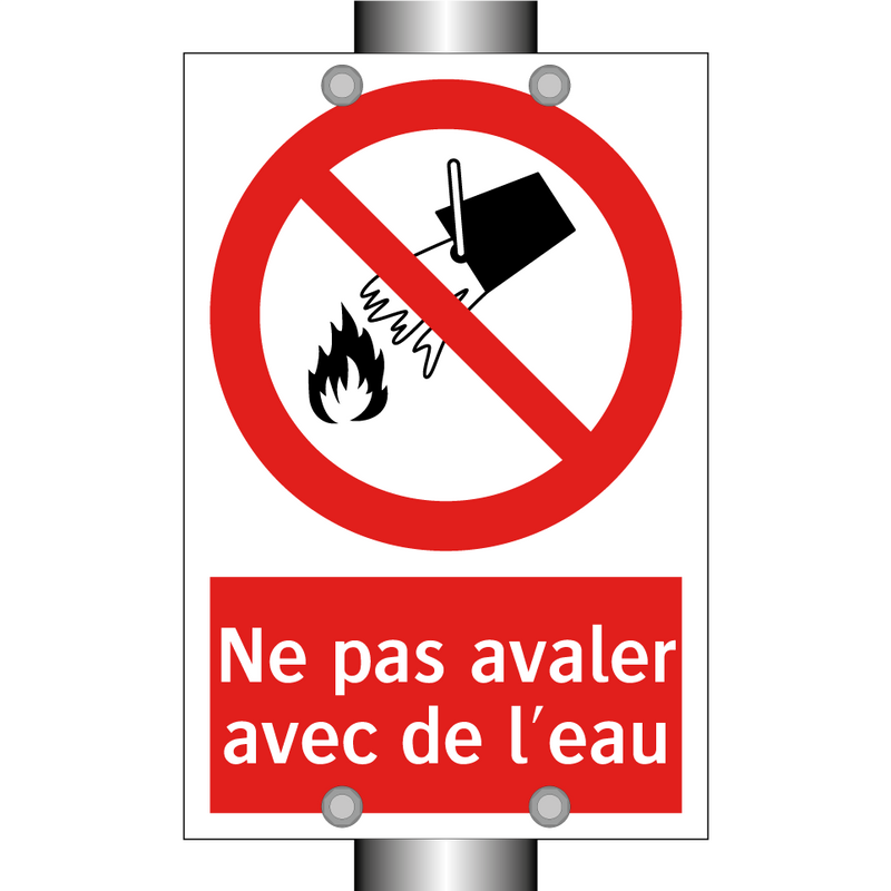 Ne pas avaler avec de l'eau