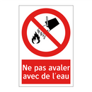 Ne pas avaler avec de l'eau