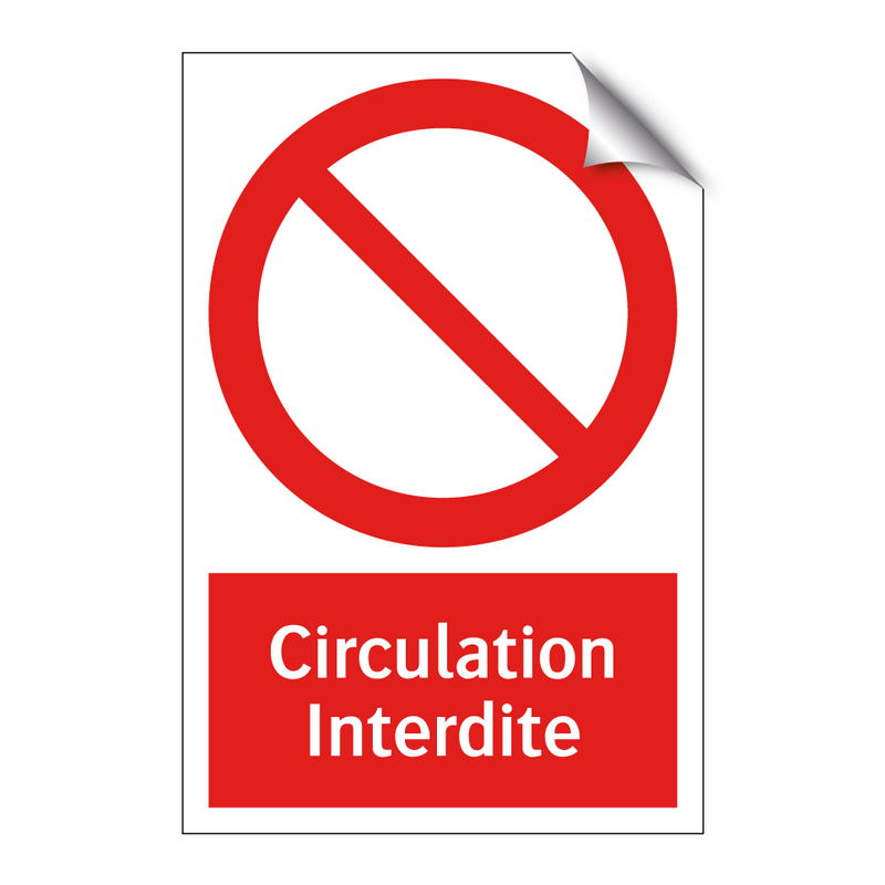 Circulation Interdite