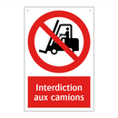 Interdiction aux camions
