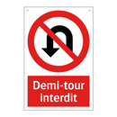 Demi-tour interdit