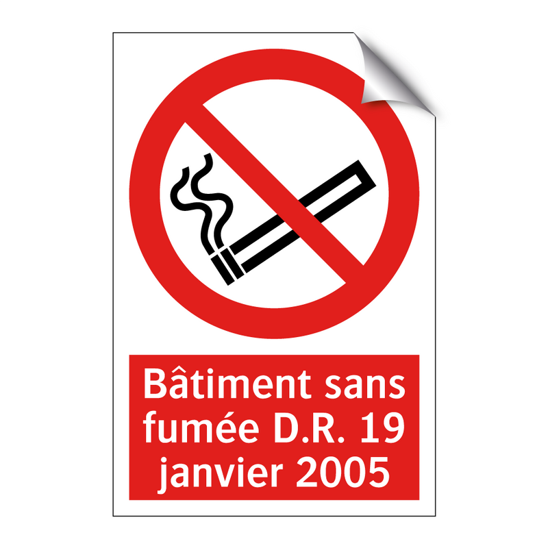 Bâtiment sans fumée D.R. 19 janvier 2005