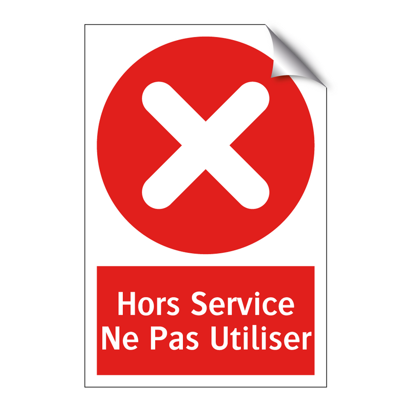 Hors Service Ne Pas Utiliser