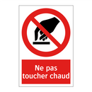 Ne pas toucher chaud