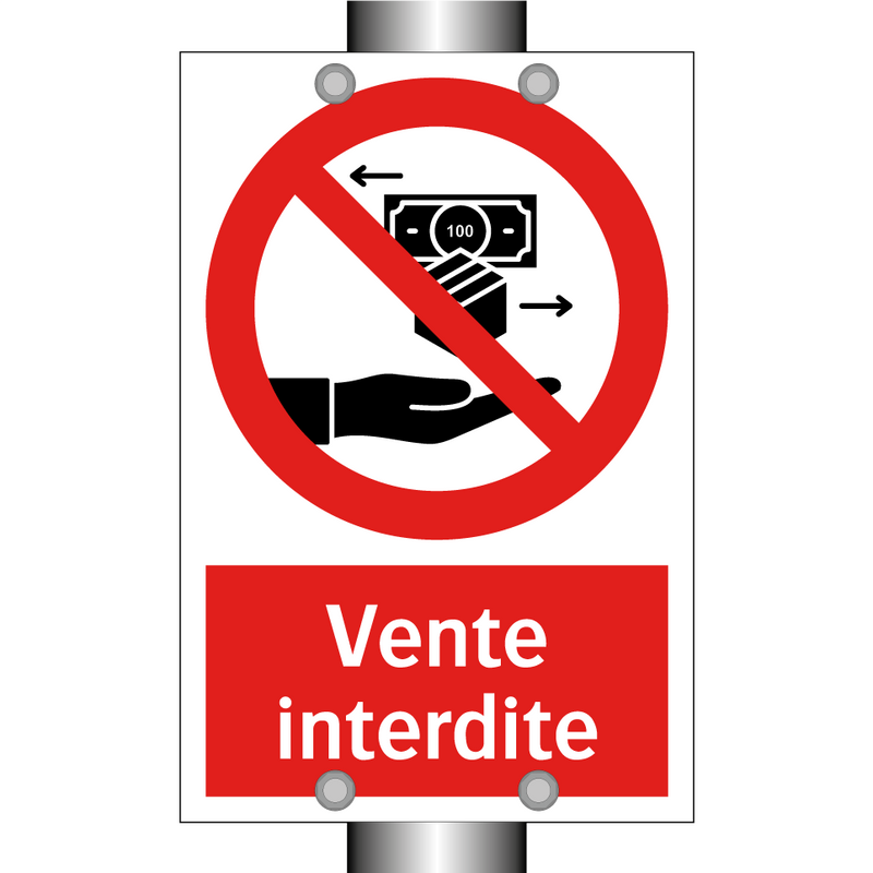 Vente interdite